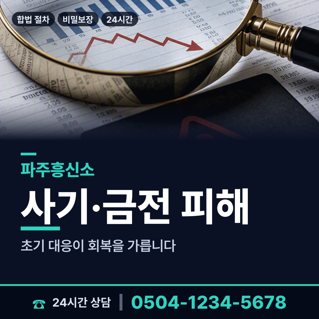 파주 파평면 불륜현장적발 상담 안내